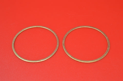 1000-21 HARLEY JD EXHAUST PIPE NIPPLE BRASS O-RING 1921-1929 74" TWINS 28-29 L