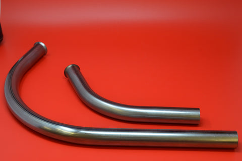 1004/5-15 HARLEY JD 1.25" OD EXHAUST PIPE SET. ALL 61" TWINS 1915-1924