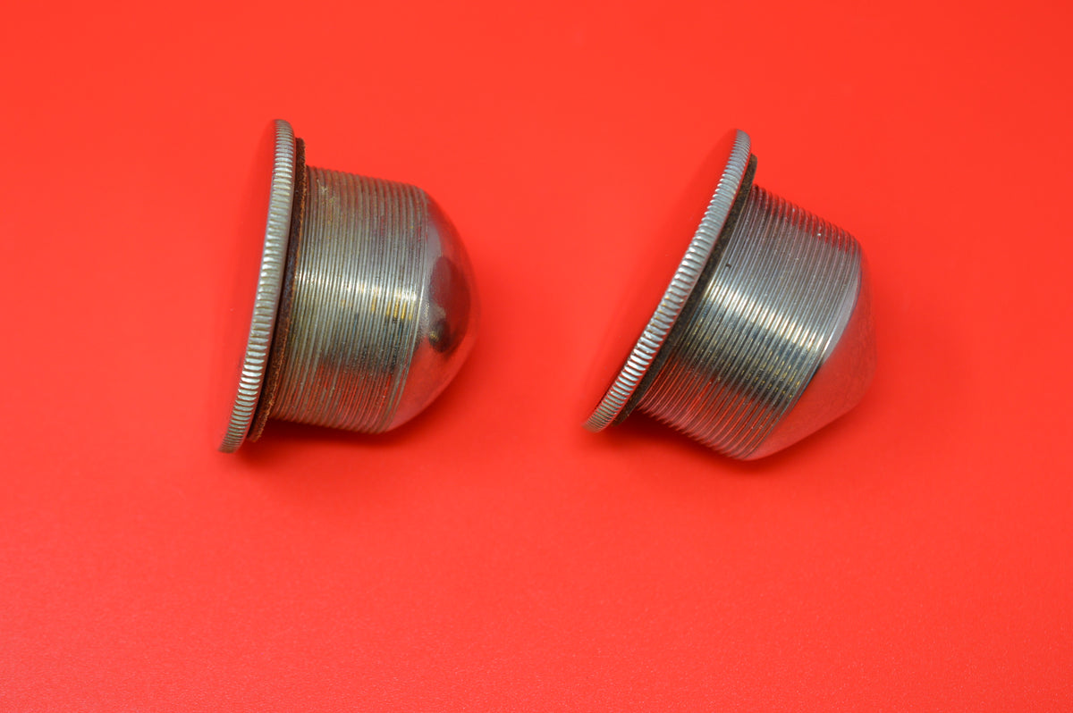 350716K Pair of 'Seconds' Gas Caps or Oil Caps 19161934 Harley JD