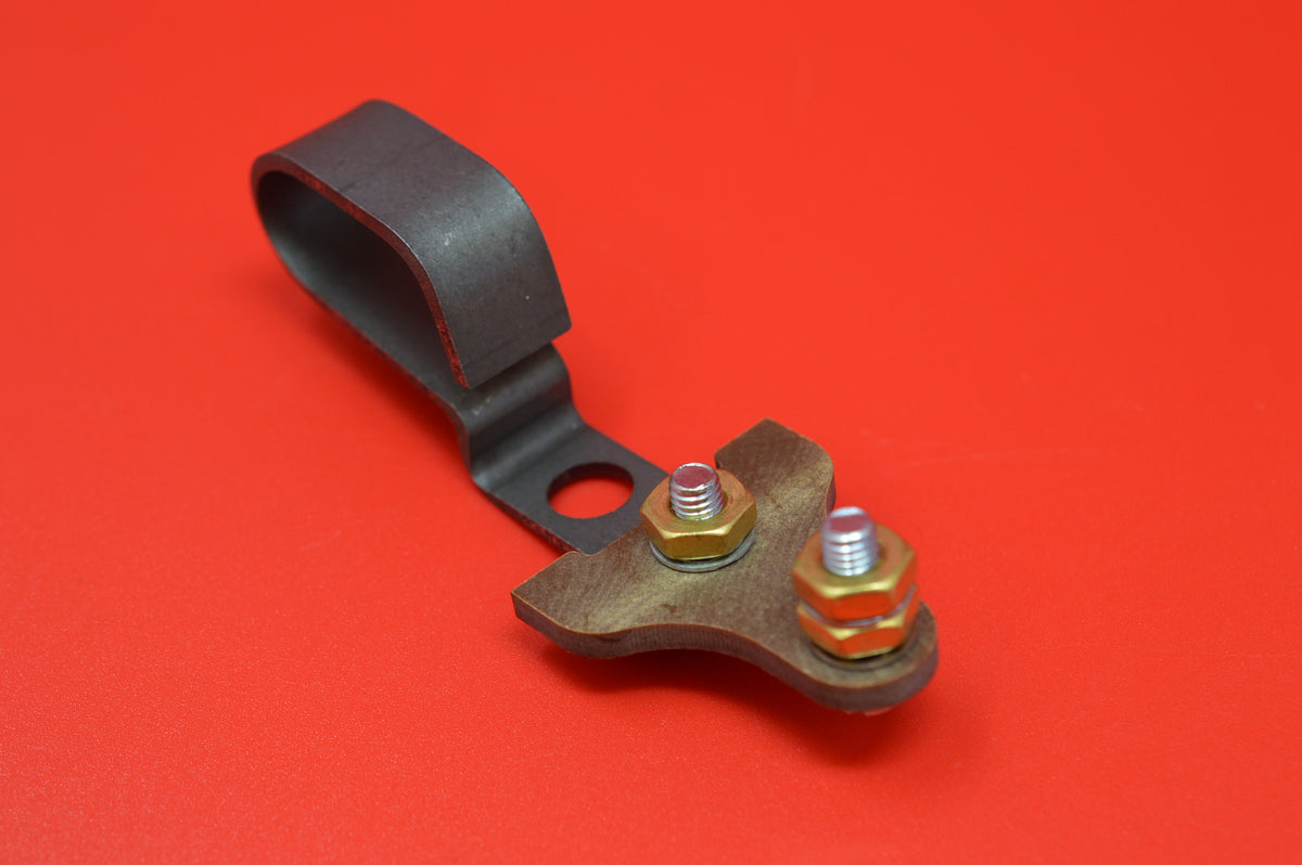4544-30 HARLEY VL TAILLIGHT CLAMP & CONNECTING INSULATOR 1930-1936