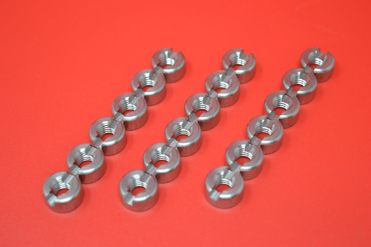 451-09 Harley JD Engine Case Stud Nuts (18 Pcs) 1910-1932 J