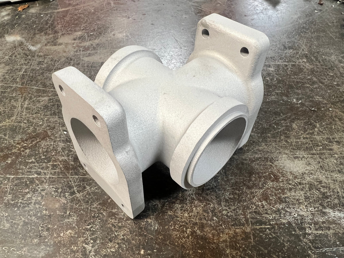 DLM-001 4 bolt Dual Linkert intake manifold – Competition Distributing LLC