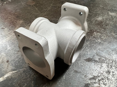 DLM-001  4 bolt Dual Linkert intake manifold