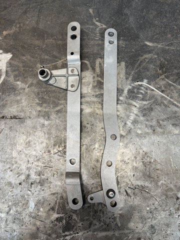 Harley J Model footboard straps 1925-1929