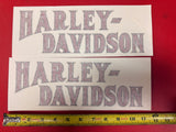 Harley Davidson Factory Racer Fuel Tank Decals