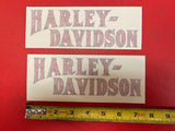 Harley Davidson Factory Racer Fuel Tank Decals