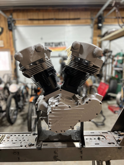 Full Scale Knucklehead Mockup Motor