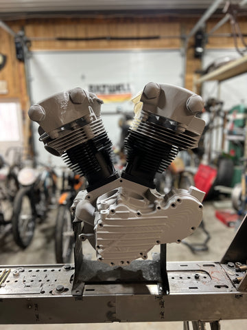 Full Scale Knucklehead Mockup Motor