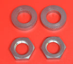 24-09 Cylinder Plug Nuts and 34-17 Cylinder Plug Washers. 2 of Each Harley JD J F