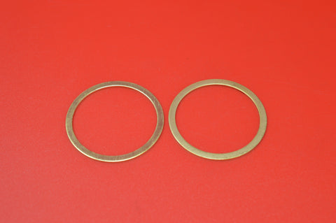1000-09 HARLEY JD EXHAUST PIPE NIPPLE BRASS O-RING 1909-1914