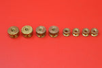 1001-TN ANTIQUE SPARK PLUG & MAGNETO THUMB NUTS  HARLEY JD