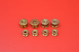 1001-TN ANTIQUE SPARK PLUG & MAGNETO THUMB NUTS  HARLEY JD