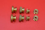 1001-TN ANTIQUE SPARK PLUG & MAGNETO THUMB NUTS  HARLEY JD