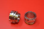 1012-21K Harley JD 74" Exhaust Nipples, Nuts, O-Rings. 1921-1929 74" Twins & 1928-1929 61" L Motors