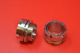 1012-21K Harley JD 74" Exhaust Nipples, Nuts, O-Rings. 1921-1929 74" Twins & 1928-1929 61" L Motors