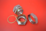 1112-23K Harley JD 74" Intake Nipples, Nuts, O-Rings. 1923-1929 Twins