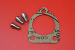 1123-21K HARLEY JD INTAKE MANIFOLD GASKET & SCREWS. ALL SCHEBLER CARBS 1921+