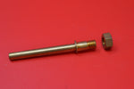 1900-1 HARLEY JD OVERSIZED THROTTLE SHAFT & NUT ALL 1" SCHEBLER CARBURETOR