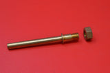 1900-1 HARLEY JD OVERSIZED THROTTLE SHAFT & NUT ALL 1" SCHEBLER CARBURETOR