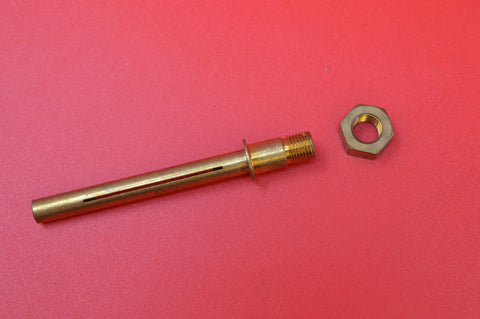 1900-1 HARLEY JD OVERSIZED THROTTLE SHAFT & NUT ALL 1" SCHEBLER CARBURETOR