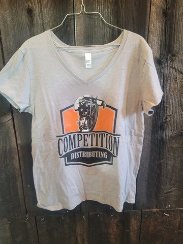 Women's V Neck T Shirt