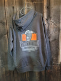 Competition Distributing Zip Up Hoodie