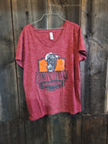 Women's V Neck T Shirt