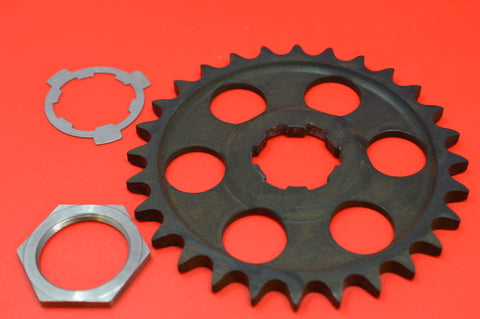 2035-15 HARLEY J JD VL 28T Countershaft Sprocket, nut, washer 1915-1936 BIG TWIN