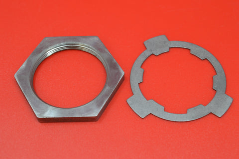 2335-15K HARLEY JD TRANSMISSION SPROCKET NUT AND LOCK WASHER 61" & 74" TWINS