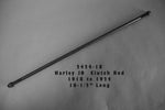 2424-18 Harley JD Foot Clutch Rod with Nuts. 16.5"   1918-1924 Three Speed Twins