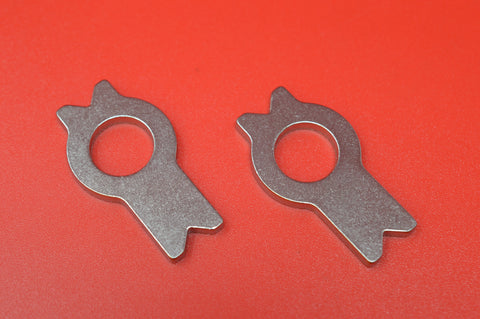 2824-05 REAR AXLE ADJUSTING CLIPS. HARLEY, INDIAN, FLYING MERKEL, EXCELSIOR, ETC