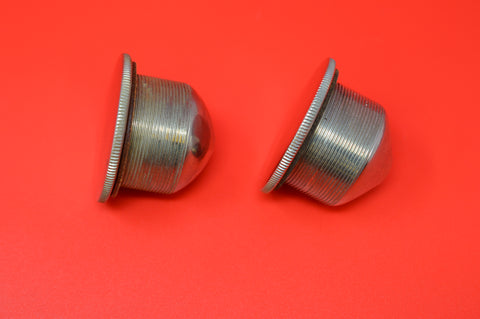 3507-16K - Pair of 'Seconds' Gas Caps or Oil Caps 1916-1934 Harley JD VL RL DL