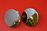 3507-35K 'Seconds' Pair of Gas or Oil Caps 1928-1936 Harley Davidson. All Models.