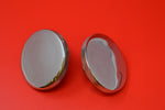 3507-35K 'Seconds' Pair of Gas or Oil Caps 1928-1936 Harley Davidson. All Models.