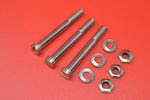 3529-10 HARLEY JD LOWER GAS TANK MOUNTING SCREWS, LOCK WASHERS, & NUTS 1910-1932