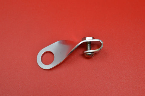39059 INDIAN CHIEF MAGNETO CABLE CLAMP at Cylinder.  1936 - 1953
