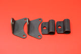 4859-22 HARLEY JD ELECTRIC HORN BRACKETS & CLAMPS 74" TWINS 1922-1928 (4 Pieces)