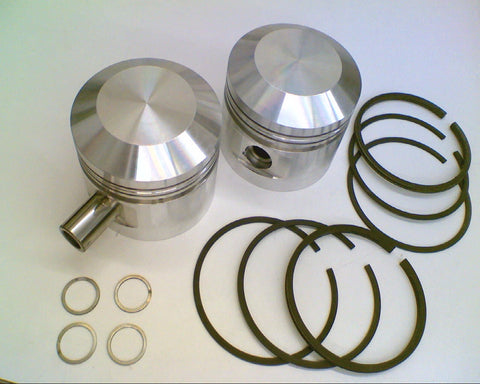 Forged Aluminum Pistons 61" Twins with .625 Pin +.050" Over