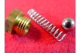 AA70 HARLEY JD BREATHER RELIEF VALVE NUT SPRING & BALL 1909-1913 Singles