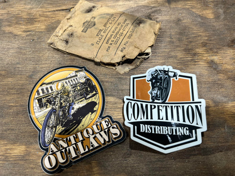 Antique Outlaws / Competition Distributing decals